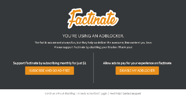 Factinate_Ad_Free_Subscription_Offer