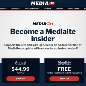 Mediaite paid subscriptions case study